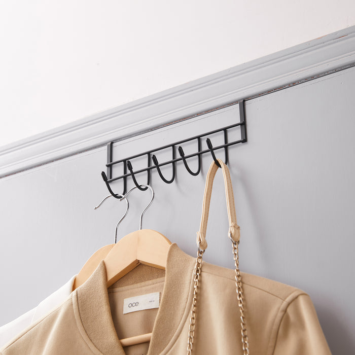 ACAZA Deurkapstok Zwart - 2 st.