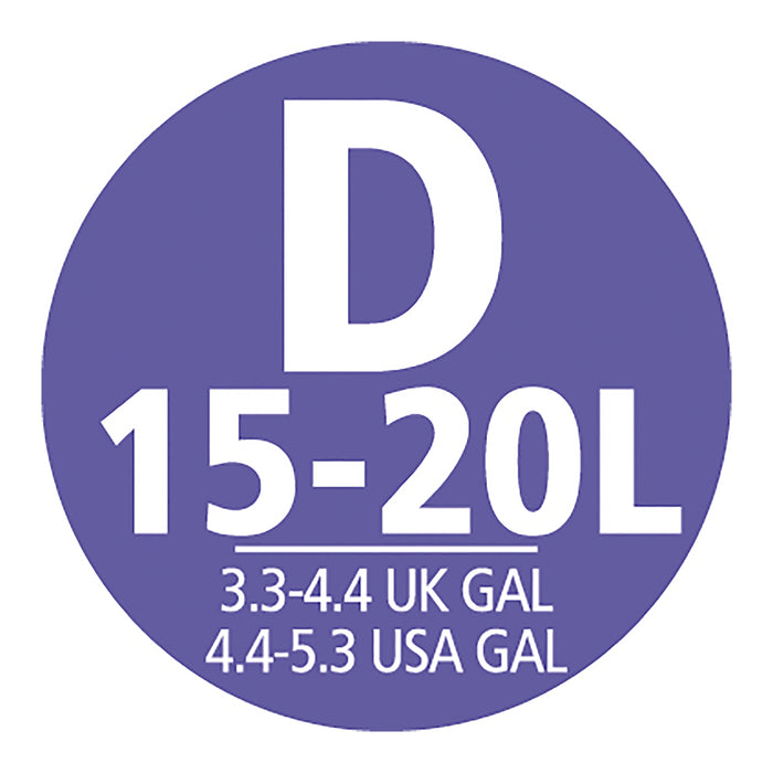 Brabantia PerfectFit Type D Afvalzakken 15-20 L - 40 zakken