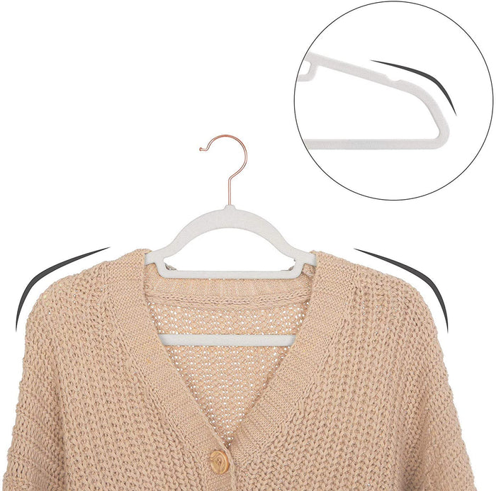 ACAZA Kledinghanger Wit - 50 st.