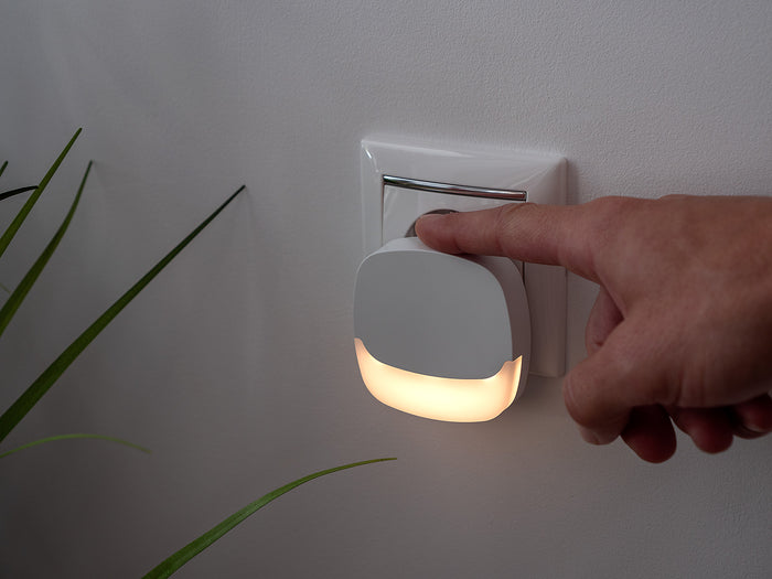 V-tac VT-82 nachtlampje stopcontact - vierkant - warm wit