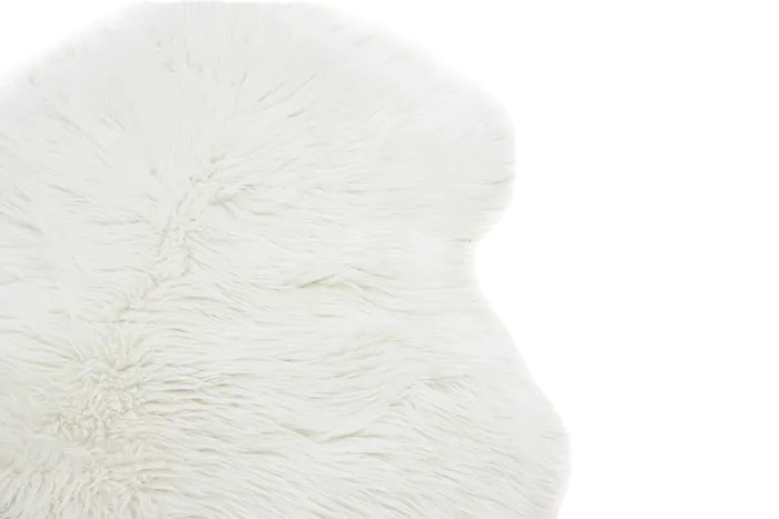 Artichok Benthe schapenvacht wit - 50 x 85 cm