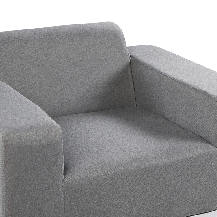 Beliani - ROVIGO - Tuinstoel set van 2 - Grijs - Polyester