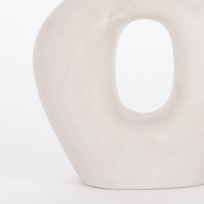 Casa Vivante Dago Kandelaar L16,5 x B8 x H35 cm Wit