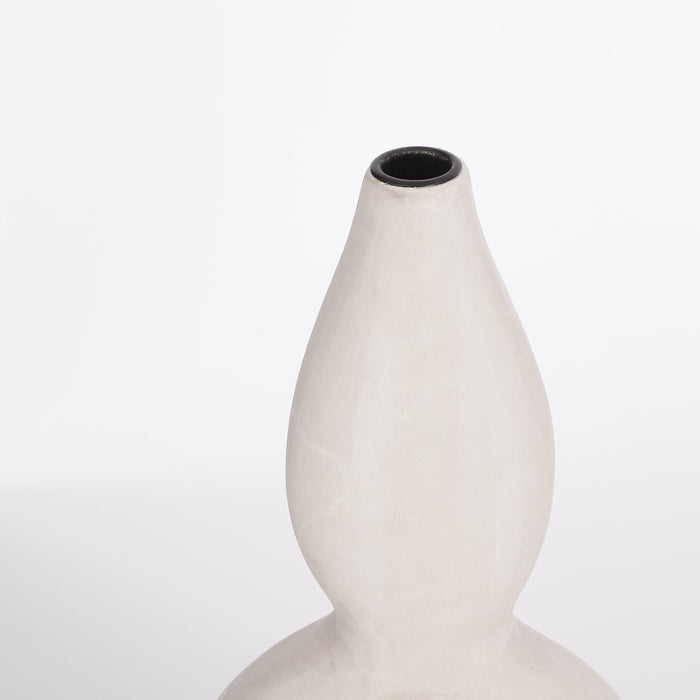 Casa Vivante Dago Kandelaar L16,5 x B8 x H35 cm Wit