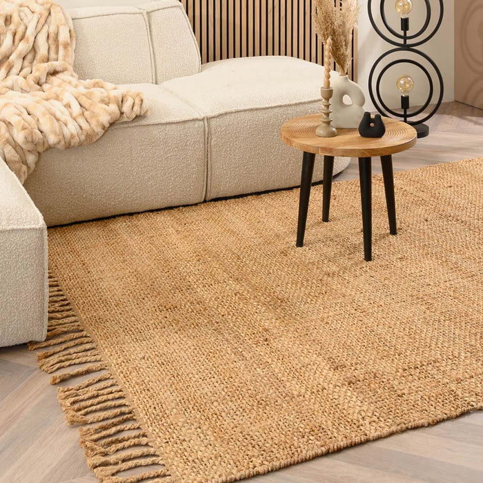 Boho&me Jute vloerkleed Chunky - Boho&me - naturel - 60x120 cm