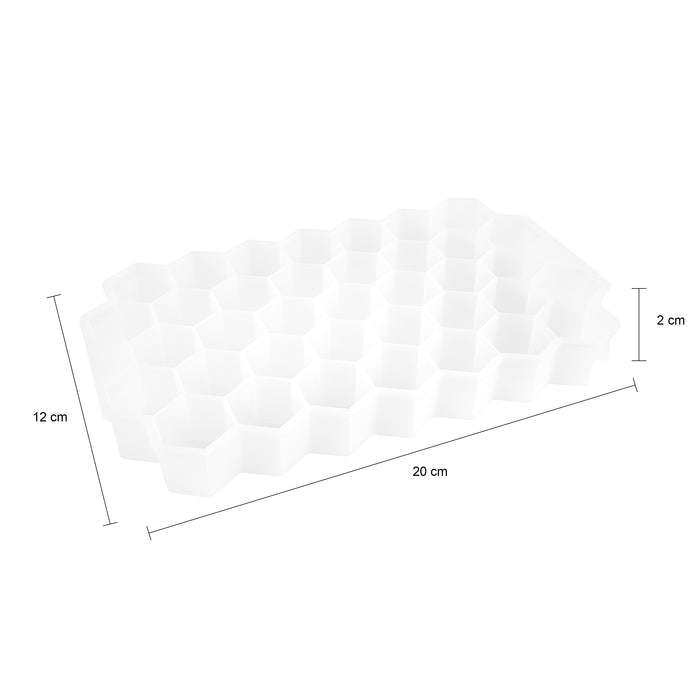 Krumble Ijsblokjesvorm - Hexagon - Wit