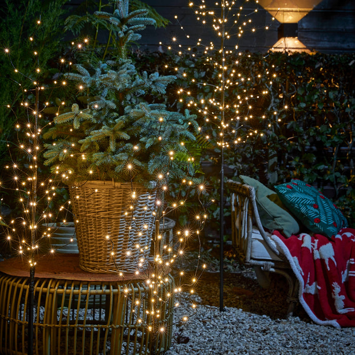 Luca Lighting Boom - Warm Witte LED Verlichting - H110 x Ø12cm - Zwart