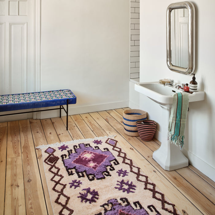 HKliving Bohemian Badmat Vloerkleed 90 x 175 cm