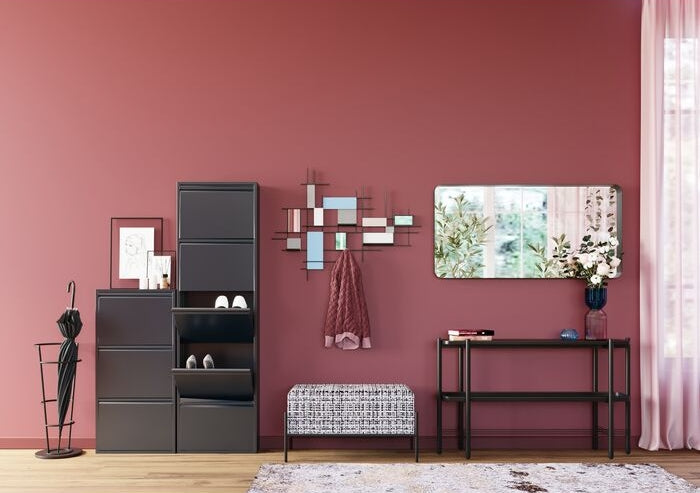 Kare Design Ombra Soft Spiegel Rechthoek - B60 X H120 Cm - Zwart