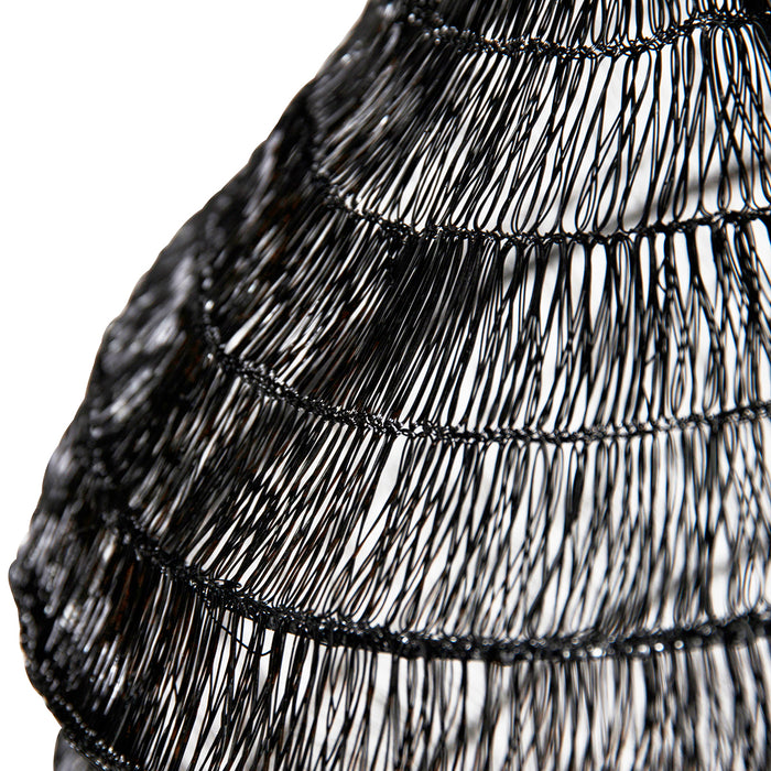 QAZQA Oosterse hanglamp zwart 45 cm x 40 cm - Vadi