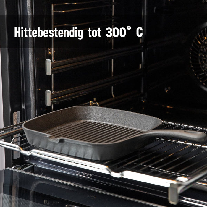 Daumonet Auguste Noir - Gietijzeren Grillpan