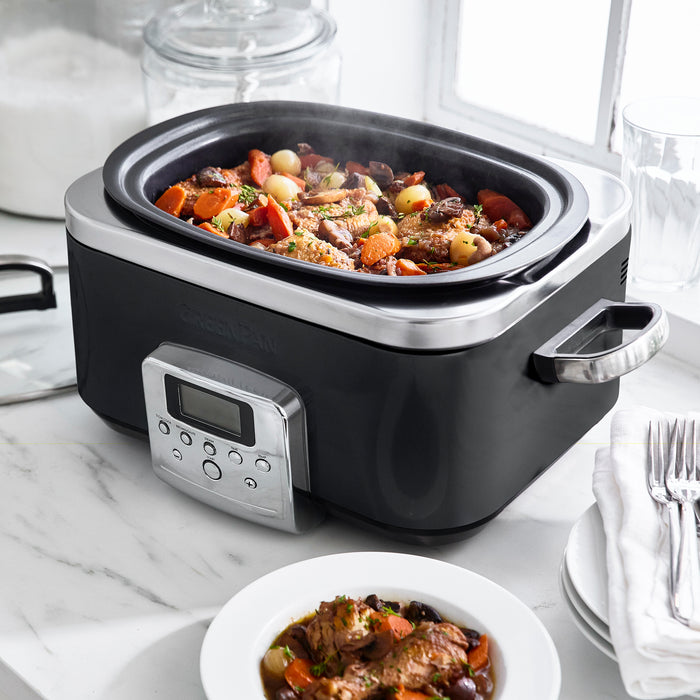 GreenPan Slowcooker Black 6L