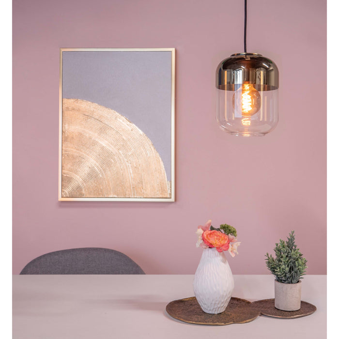 EGLO Maryvilla Hanglamp - E27 - Ø 17 cm - Goud|Zwart