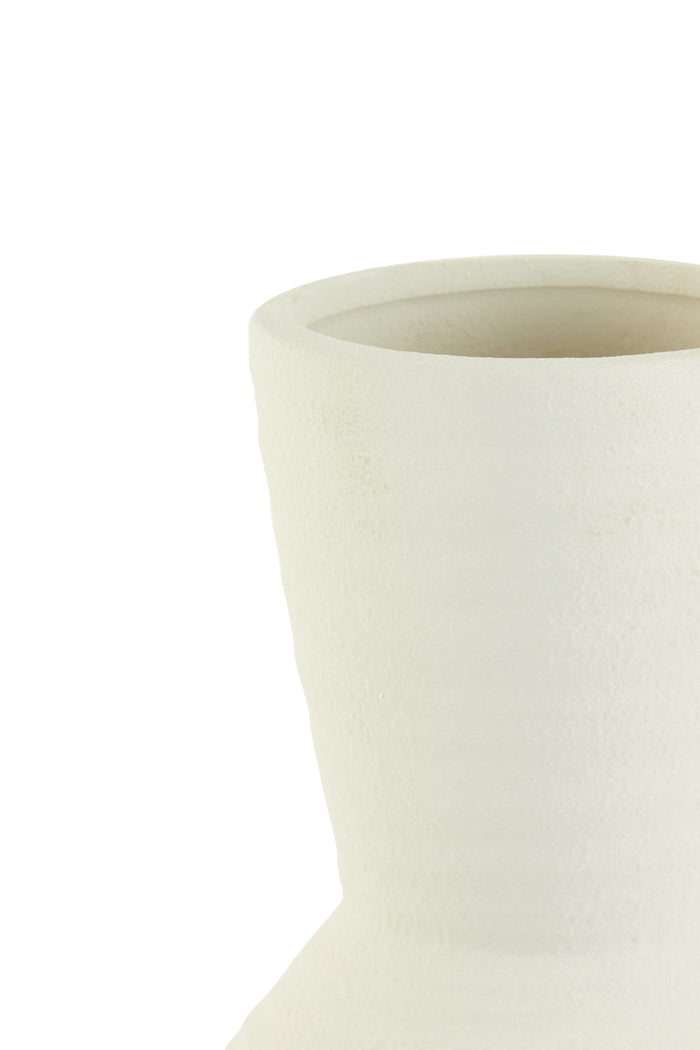 Light&living Vaas deco Ø22,5x50,5 cm AYLA keramiek crème