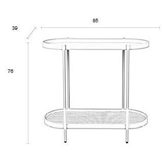 by fonQ Wave Sidetable - Zand