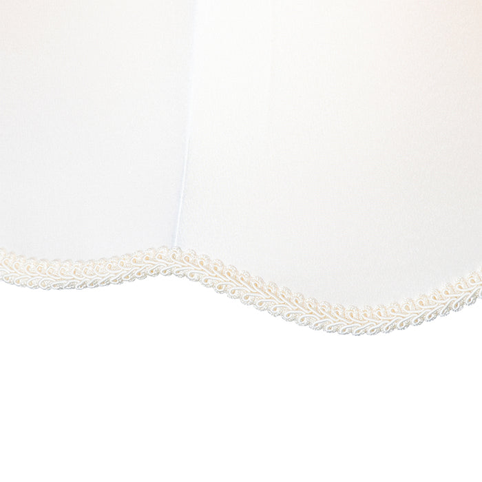 QAZQA Hanglamp nona - Wit - Klassiek | Antiek - D 40cm