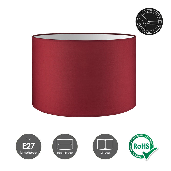 Home Sweet Home Lampenkap Bling rood - B:30xD:30xH:20cm