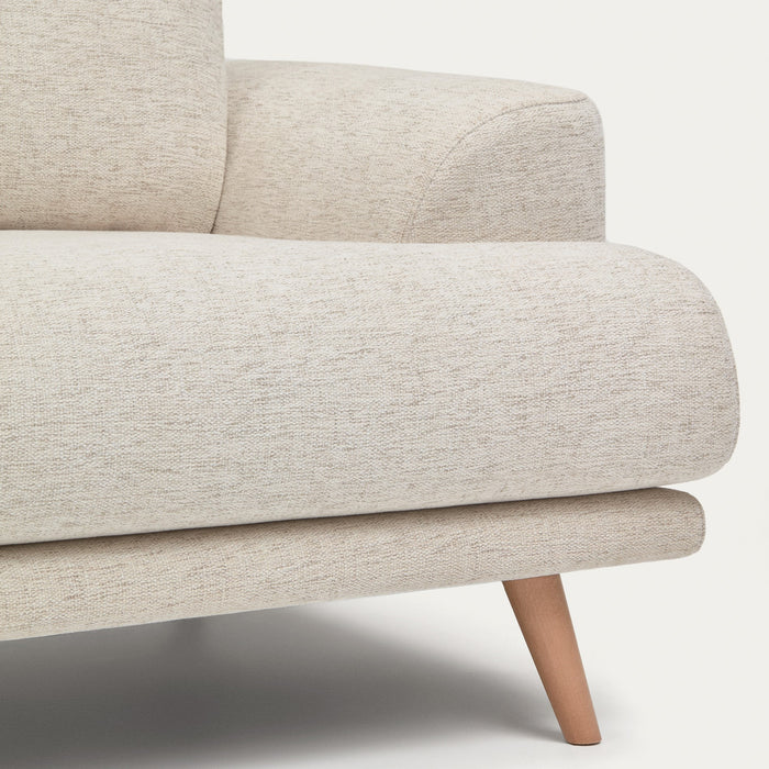 Kave Home Karin 3-Zitsbank - Wit