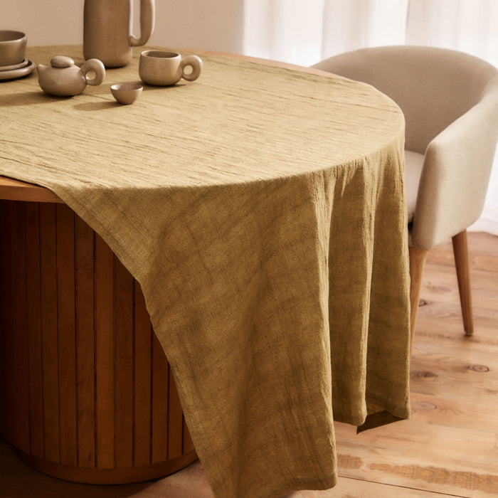 Kave Home - Tersilia theeservies in bruin keramiek