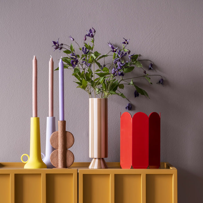 POLSPOTTEN Spartan Kandelaar S - Yellow