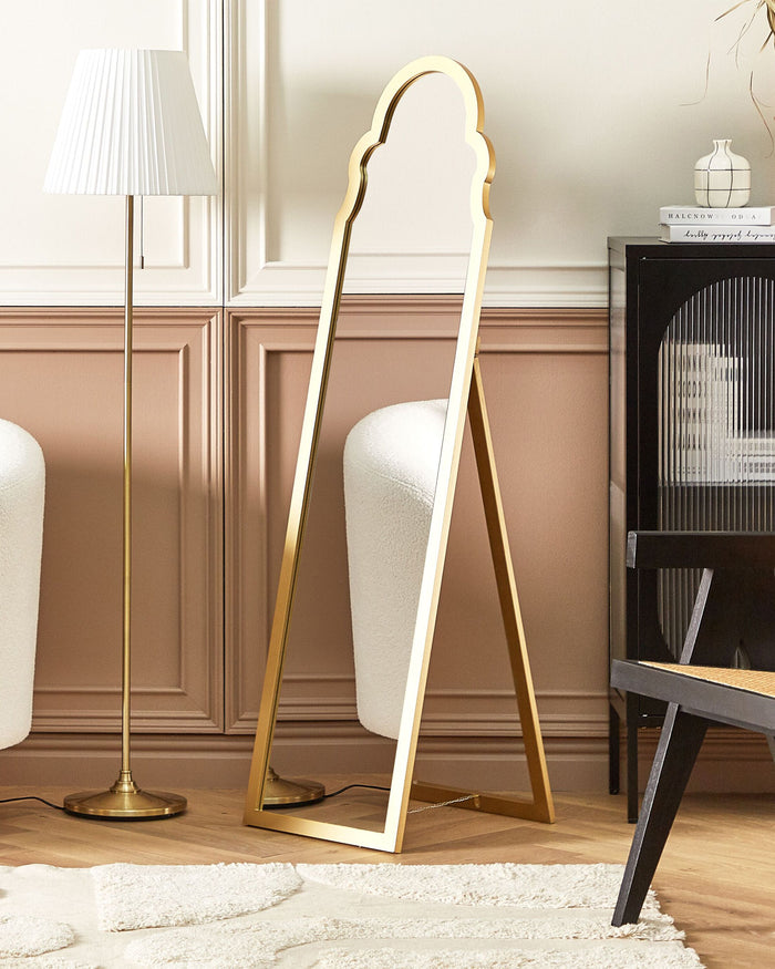 Beliani - CHATILLON - Staande spiegel - Goud - MDF