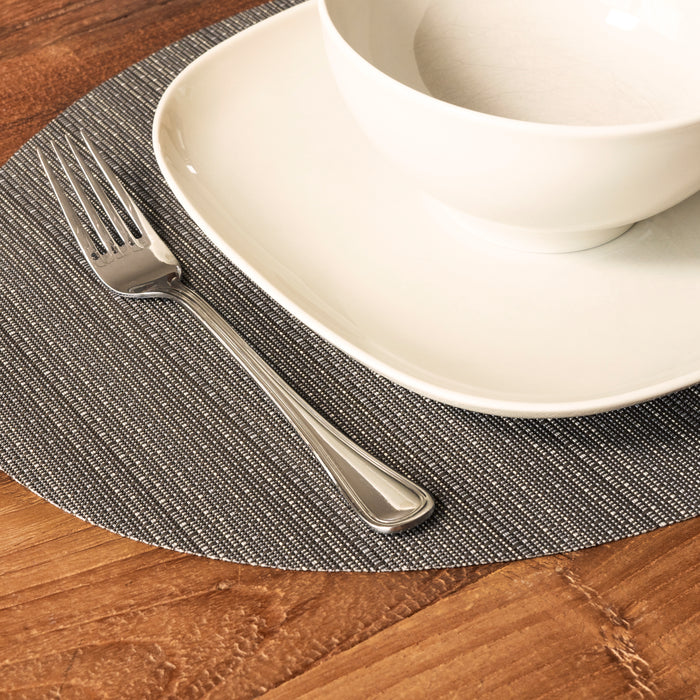 Krumble Placemat ovaal - 32 x 45 cm - Grijs