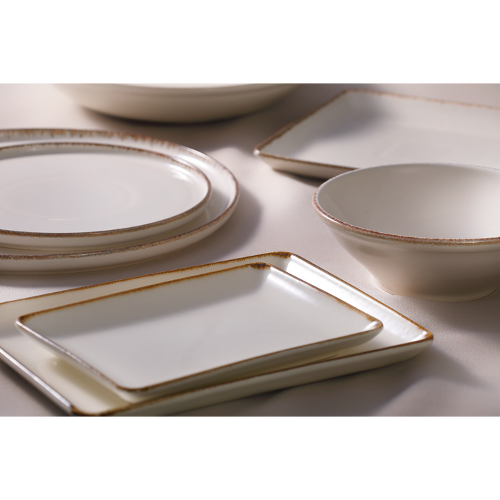 Maastricht Porselein Schaal Akoya 16 cm 50 cl Offwhite 2 stuk(s)