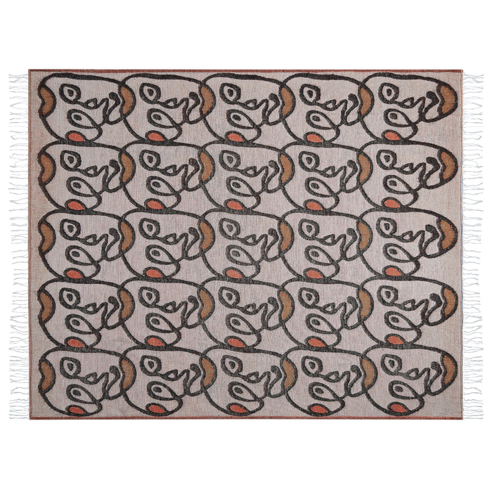 Beliani - JAMUNE - Plaid - Multicolor - 130 x 170 cm - Polyester