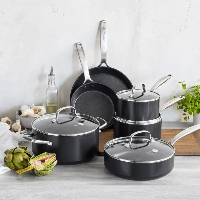 GreenPan Copenhagen kookpot met deksel 20cm|3.1L|3.3Qt