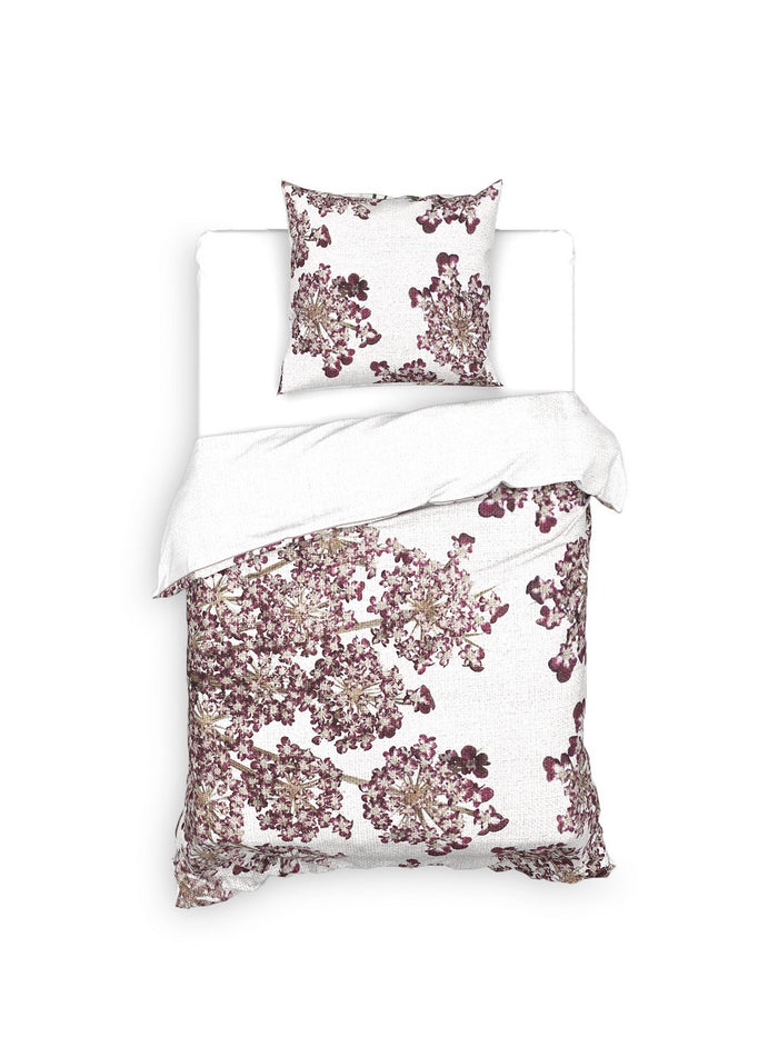 Heckett Lane Dekbedovertrek Katoen Satijn Adel - ivoor