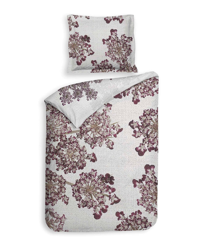 Heckett Lane Dekbedovertrek Katoen Satijn Adel - ivoor