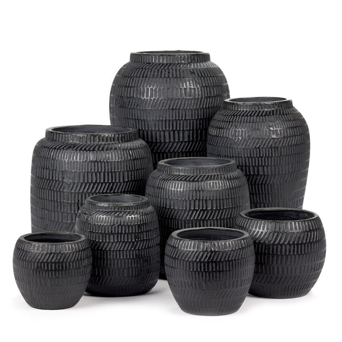 Serax Vaas-Siervaas Zwart D 20.5 cm H 32 cm