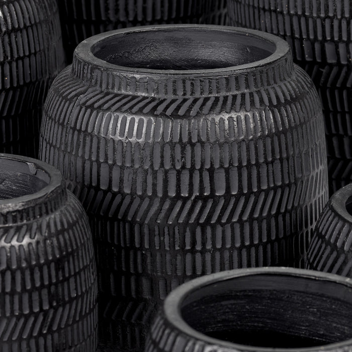 Serax Vaas-Siervaas Zwart D 20.5 cm H 32 cm