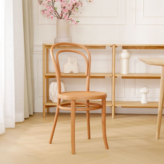 Fameg Vienna Thonet No.14 Houten Bistrostoel Naturel
