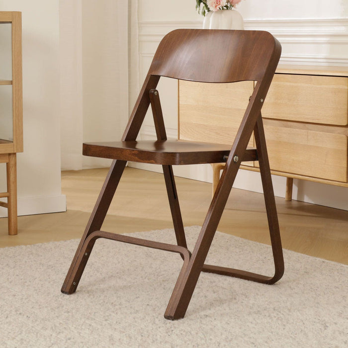 Fameg Flip Houten Klapstoel Walnoot