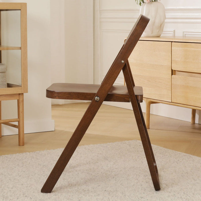 Fameg Flip Houten Klapstoel Walnoot