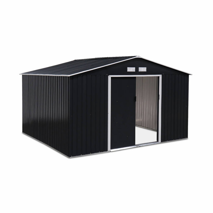 sweeek - Metalen tuinhuisje 10,85m²