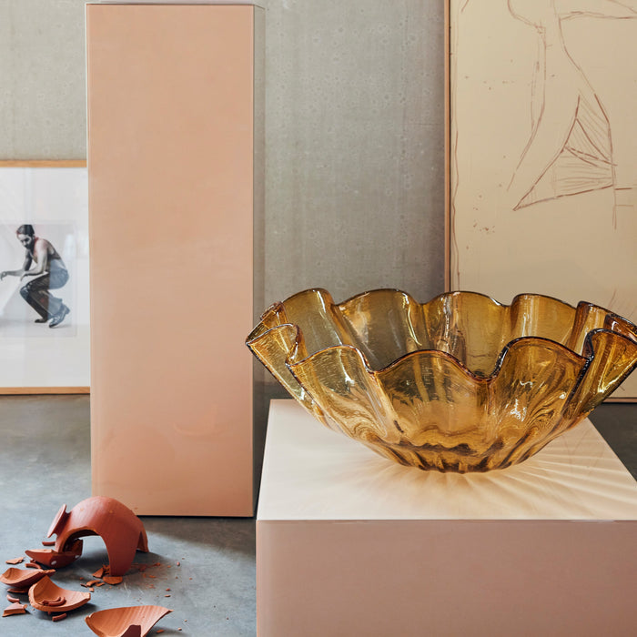 HKliving Mirror Block Salontafel - Nude