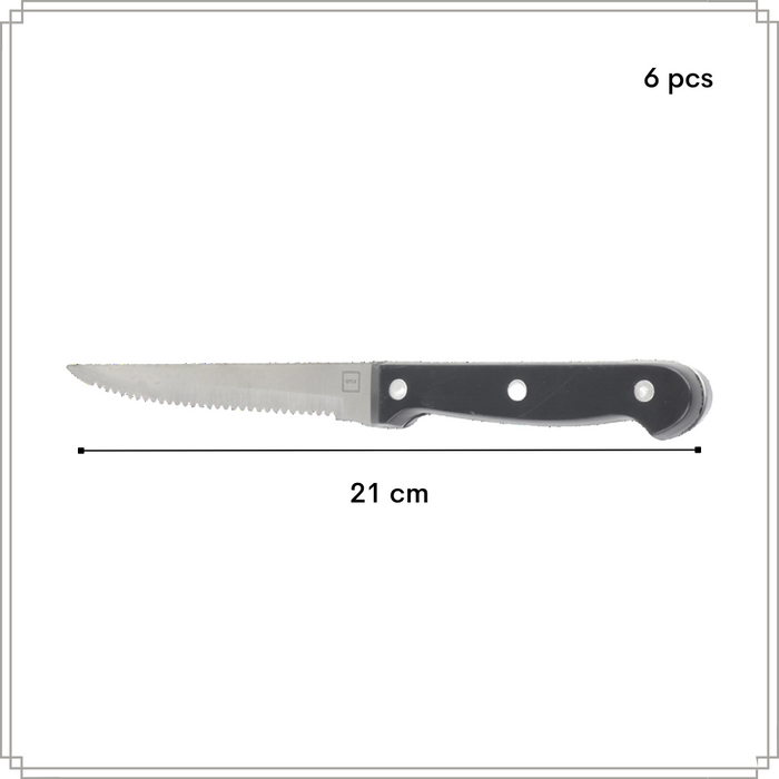 Orange85 Steakmessen set 6 delig