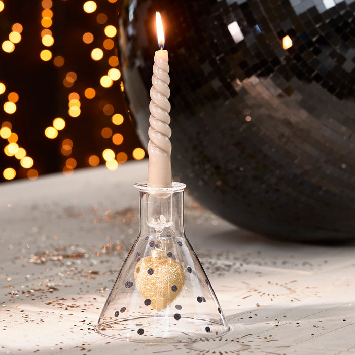 Riviera Maison Kandelaar Love To Party Transparant