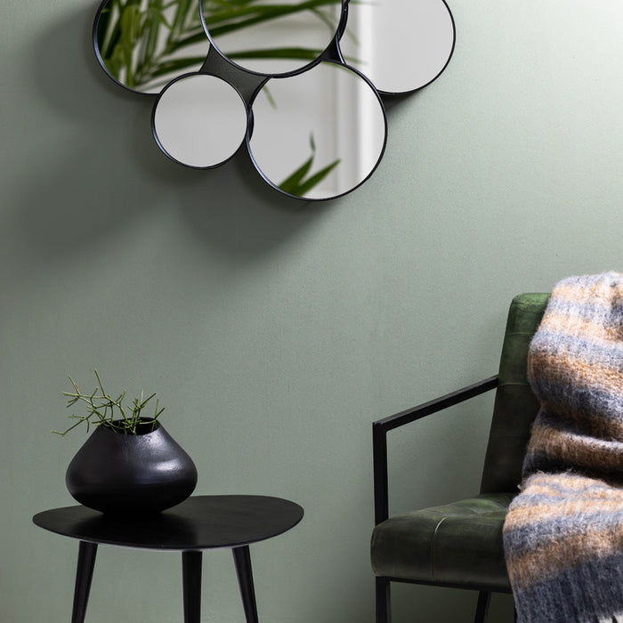 Light & Living Vaas Breston - Zwart - Ø26x17,5 cm