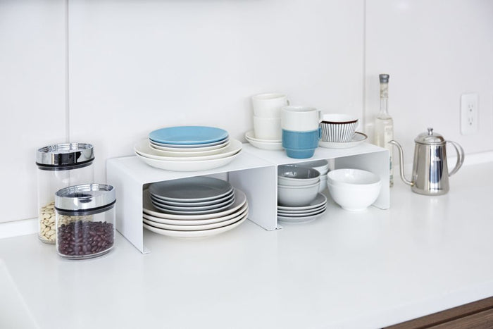 Yamazaki Stapelbaar Keukenrekje - Tower - Wit