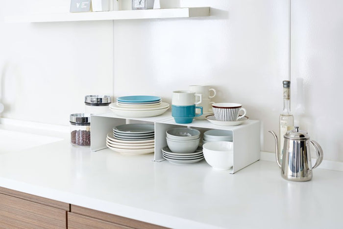 Yamazaki Stapelbaar Keukenrekje - Tower - Wit