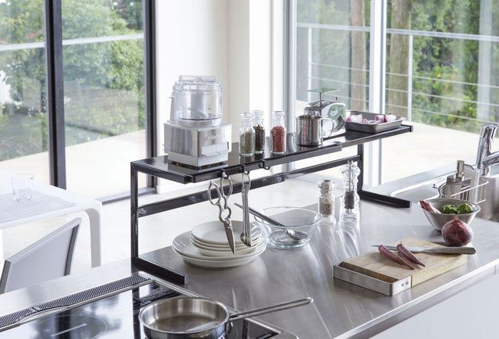 Yamazaki Keukenrek Uitschuifbaar - Tower - Zwart