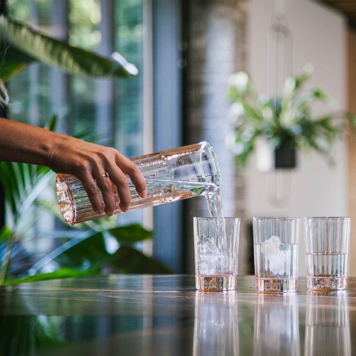 Brût Homeware, Karaf 1 liter, zacht roze