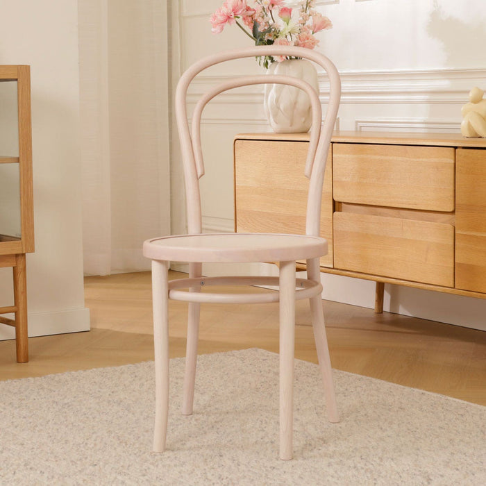 Fameg Vienna Thonet No.14 Houten Bistrostoel Whitewash