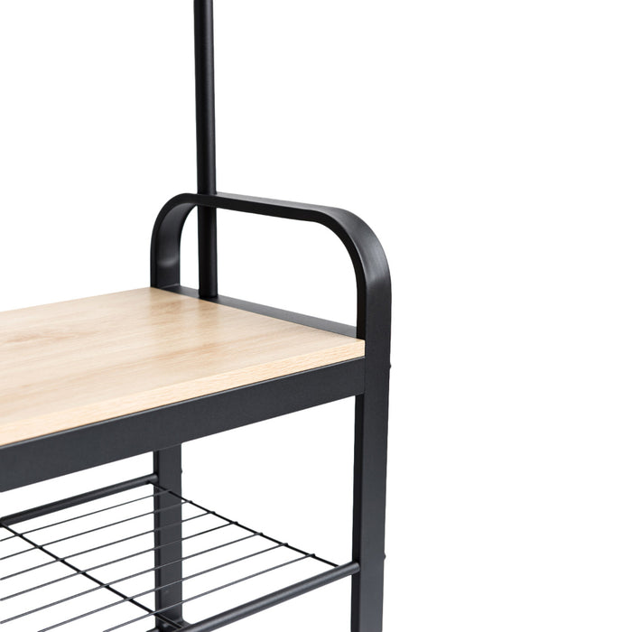 ACAZA Garderoberek Lichte eik