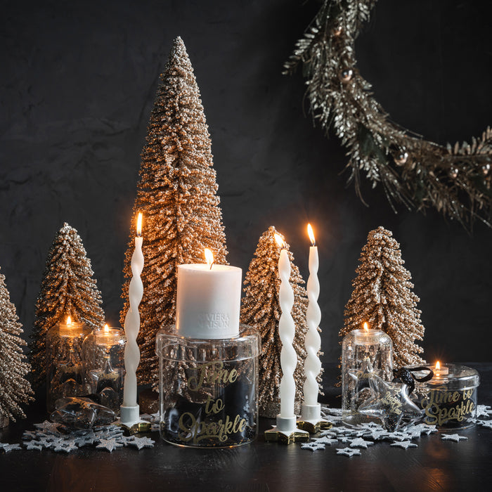 Riviera Maison Kandelaar A Starry NIght Wit - 2 Stuks