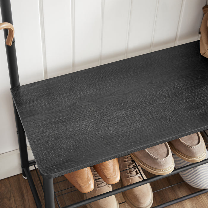 ACAZA Garderoberek Zwart