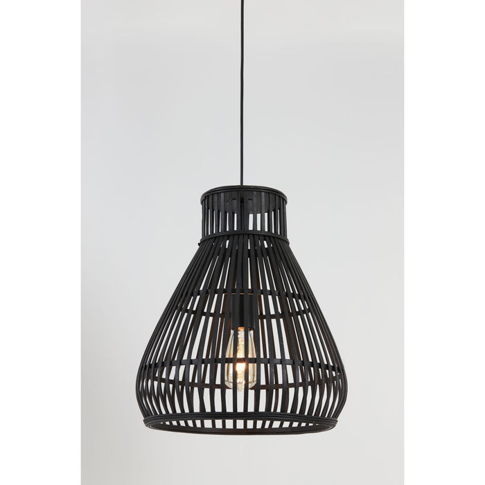 Light & Living Hanglamp Timaka - Zwart - Ø50cm